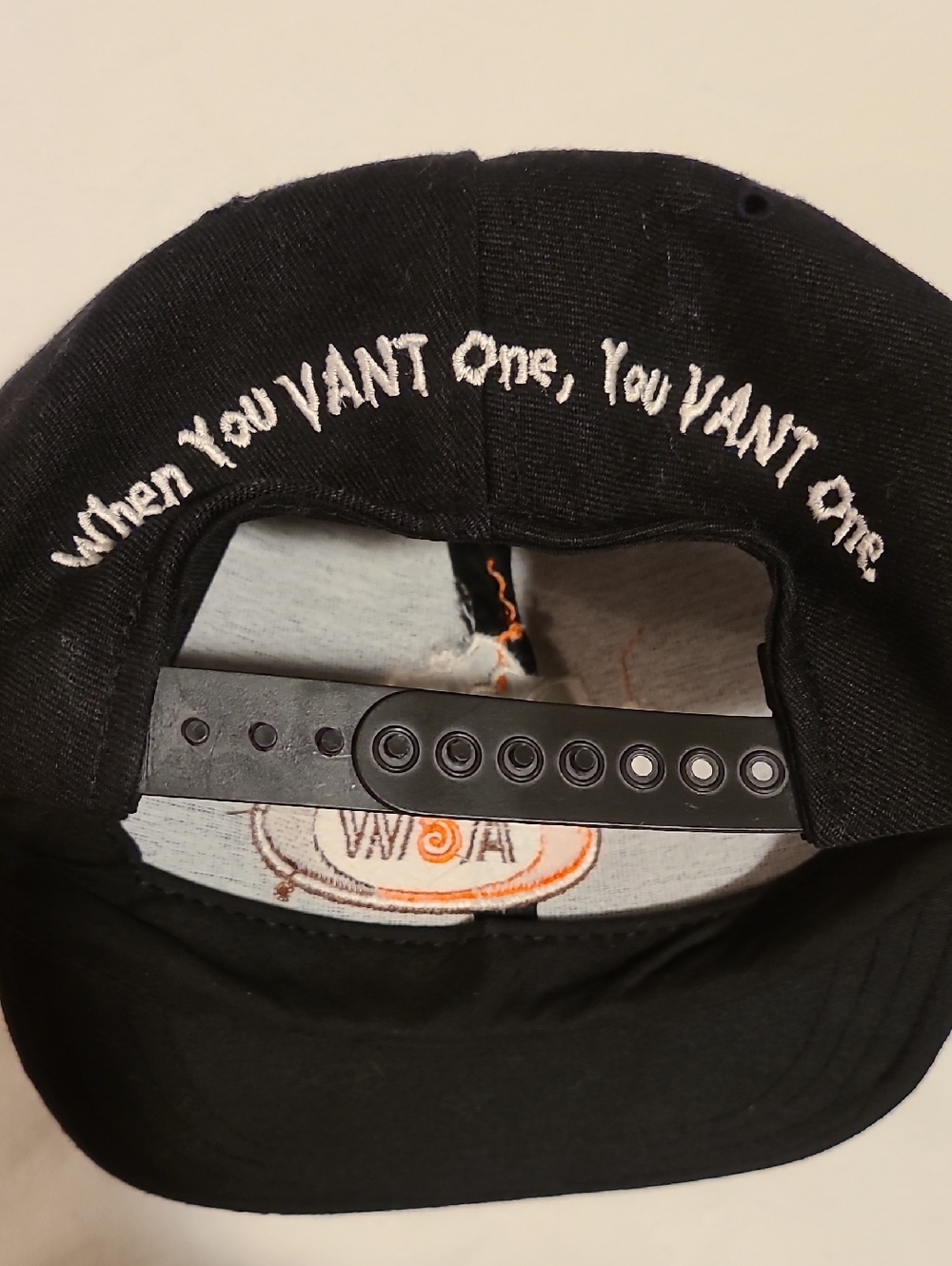 A & W Hat, When You Vant One, You Vant One. Snap Back Hat Black Bat Halloween - Picture 11 of 13